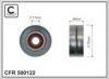 CAFFARO 500122 Tensioner Pulley, v-ribbed belt
